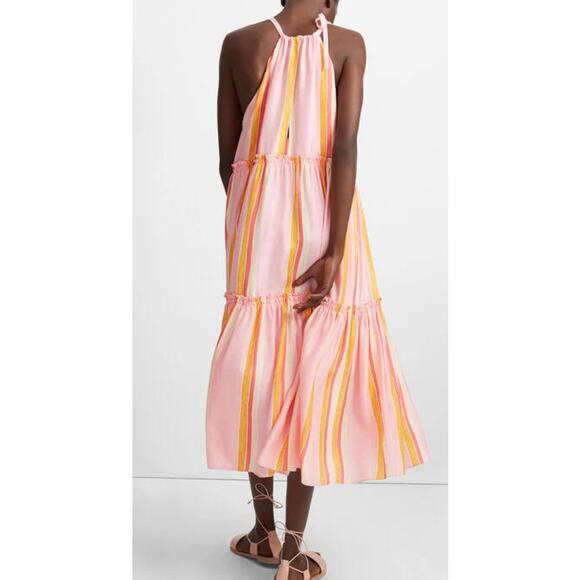 Club Monaco Amirra Silk midi Dress - Picture 2 of 11